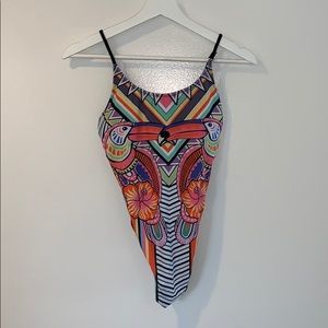 Tropical One Piece Bikini